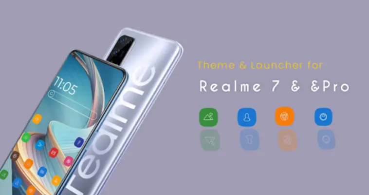 Theme for Realme 7 and 7 Pro android App screenshot 0